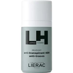 Lierac Homme Deodorante Anti-Traspirante 48H - Efficacia Ultra-Efficace e Anti-Traccia, 50 ml