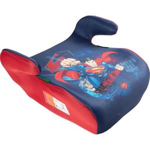 Tataway seggiolino alzatina auto bimbi DC Comics Superman i-Size ECE R129, Rialzo bimbi 126-150 cm, 22-36 kg, 6-12 anni, gruppo 3, leggero e facile da trasportare - sfoderabile e lavabile