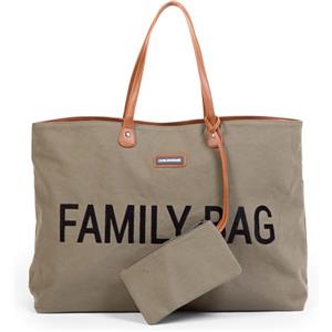 CHILDHOME, Family Bag, borsa per il cambio, borsa fasciatoio borsa da viaggio e weekend, grande capacità, custodia staccabile inclusa, kaki