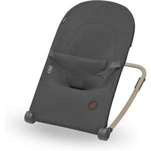 Maxi-Cosi Loa Sdraietta neonato, sdraietta ergonomica a dondolo, 2 posizioni reclinate, ultracompatta e leggera, in tessuto 100% riciclato, Da 0 a 2 anni, 0-12 kg, Beyond Graphite