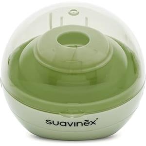 Suavinex sterilizzatore portatile per ciucci con luce UV, elimina il 99% dei germi in 3 minuti, funziona con batterie o USB,senza agenti chimici, ottimo per viaggiare, Duccio Verde