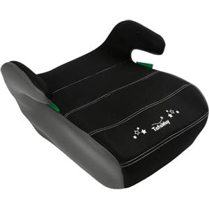 Tataway seggiolino alzatina auto bimbi nero i-Size ECE R129, Rialzo bimbi 126-150 cm, 22-36 kg, 6-12 anni, gruppo 3, leggero e facile da trasportare - sfoderabile e lavabile