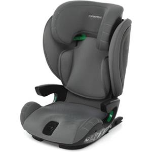 Foppapedretti Seggiolino Auto Skill I-Size, per bambini da 100 a 150 cm di altezza, 3-12 anni, conforme ECE R129, Fissaggio Dualfix (Isofix e non), Protezione Impatti Laterali, Grigio