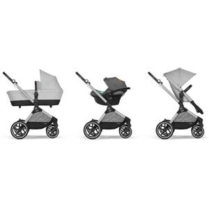 Cybex Eos Lux SLV/Aton B2 AB/Lava Grey-mid grey
