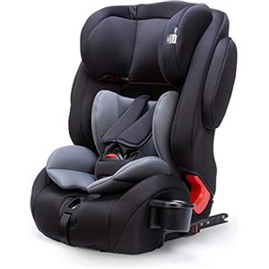 Star Ibaby City Fix HQ 668 SPS - Seggiolino auto Isofix gruppo 1 2 3 grigio/nero