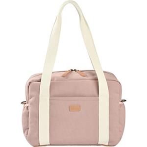 BÉABA, Borsa per pannolini Bambini, diversi Scomparti, 10 tasche, Cerniera trolley-valigie, Tracolla, Borsa termica, fasciatoio, Idrorepellente, Contenitore 16L, Borsa Parigi, rosa