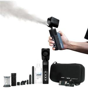 SmokeNINJA PRO - Macchina del fumo portatile wireless con batteria ricaricabile per effetti atmosferici professionali