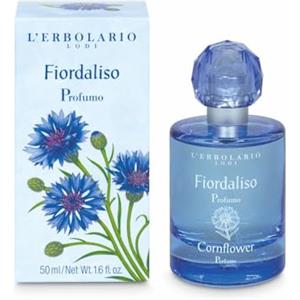 L'ERBOLARIO Fiordaliso Profumo 50ml - Fragranza Fiorita e Ambrata con Ingredienti Naturali