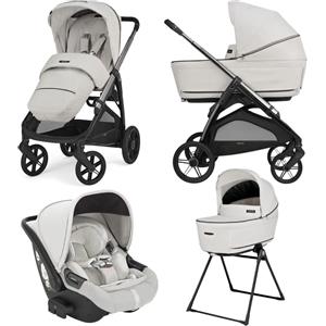 INGLESINA Trio Inglesina Aptica 2025 con Seggiolino Auto Darwin Recline i-Size compreso di Telaio Borsa Day Bag in Omaggio : Colore - OPAL IVORY