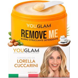 YouGlam Remove Me Burro Struccante Detergente 200 ml - Delicato e Efficace, con Oli Biologici e Vitamina E