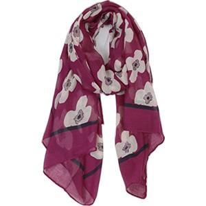 Van Der Rich ® - Sciarpa di Mezza Stagione in Cotone-Viscosa di Qualità 90cm*180cm - Donna (Rosa Brillante-2)