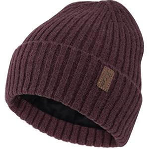 Bequemer Laden Uomo Donna Invernale Termici Cappello Berretto Cappelli Berretti in Maglia con Foderato in Pile