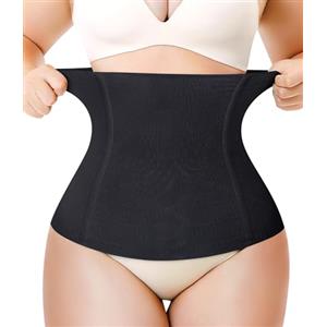 Junlan Fascia Lombare Supporto Schiena Pancera Post Parto Pancera Contenitiva Donna Corsetto Donna Pancera Gravidanza (S, Nero)