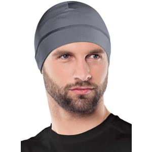 OutdoorEssentials Sottocasco Moto - Cappello Running Uomo Termico - sotto Casco per Bici Elastico e Invernale - Berretto Sportivo per Ciclismo e Corsa