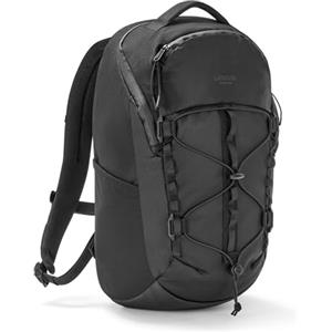 LARKSON Zaino da Escursionismo da Donna e Uomo Nero - Klint Small - Zaino da Trekking Piccolo 20 L - Escursionismo, Trekking, Campeggio, Arrampicata - Zaino da Giorno con Imbottitura in Rete
