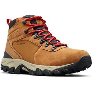 Columbia Newton Ridge Plus 2 Suede Wp, Scarponi da trekking alta Uomo, Elk Mountain Red, 42.5 EU