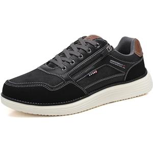ARRIGO BELLO Sneakers Uomo Scarpe Ginnastica Traspiranti Running Corsa Leggere Trekking Palestra Taglia 41-46(B-Nero,Taglia 42)