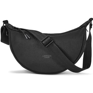 LARKSON Borsa a Tracolla Donna Peach - Solveig Medium - Borsetta Mezzaluna - Borse a Spalla Piccola Elegante e Casual - Regolabile Marsupio alla Moda - Impermeabile