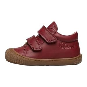 Naturino Scarpe Primi Passi in Pelle, Rosso-Marrone 25