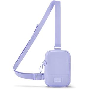 Johnny Urban Sling Bag Donna Uomo Viola - Arthur - Borsa a Tracolla Monospalla per Travel, Festival, Escursionismo, Viaggio - Scompartimento per Cellulare, Chiavi, Portafoglio - Idrorepellente