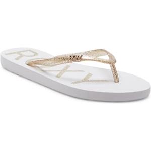 Roxy Sandalo da donna Viva Sparkle, Bianco champagne, 36 EU