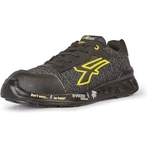 U-POWER DON'T WORRY... BE HAPPY! U-POWER | Scarpe Antinfortunistiche Basse Frank S ESD S1PS FO SR, Puntale Alluminio, Sottopiede Antiforo, Ultra Leggere