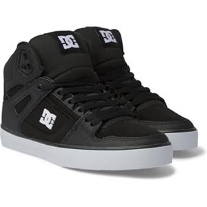 DC Shoes Scarpe da Skateboard da Uomo Pure High Top, Black Black White 1, 47 EU