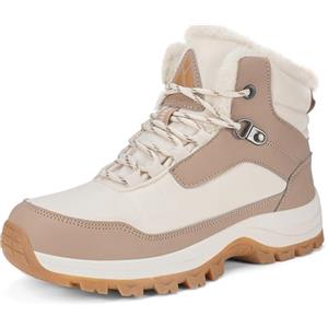 Mishansha Stivali Donna Invernali Scarpe da Escursionismo Antiscivolo Scarponi Trekking Nero 41 EU