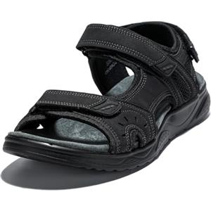 JOMIX Sandali Bassi Estivi Uomo Ciabatte Sportivi Comodi Sandali Bassi Eleganti Trekking da Mare Spiaggia Casa SU9312 (Nero, 41)