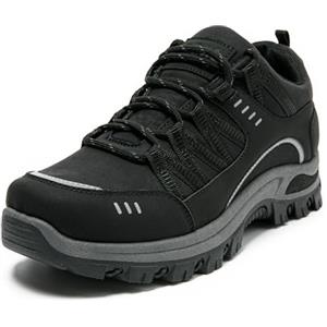 JOMIX Scarpe Outdoor Donna Trekking Semi Impermeabile Sneakers Low Cut Antiscivolo Traspiranti Leggere Scarpe Camminata da Montagna Campeggio Escursioni e Viaggi WOS255035 Grigio 39