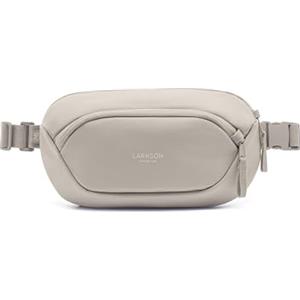 Larkson Borsa da Petto Donna e Uomo Beige - Helge Large - Marsupio Borsa a Tracolla con Blocco RFID e Passanti Antifurto sopra la Cerniera - Imbottitura in Rete - Idrorepellente