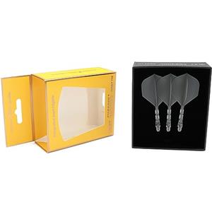 CUESOUL ROST T19 Asta e Aletta per Freccette Integrate, Forma Standard, Set da 3