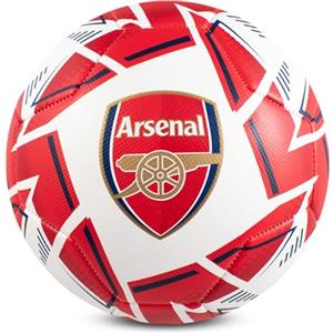 Hy-Pro Prodotto con licenza ufficiale Arsenal Calcio Taglia 5 Nova Calcio - Palla da allenamento per gioco e allenamento - Costruzione resistente per palloni da calcio interni ed esterni