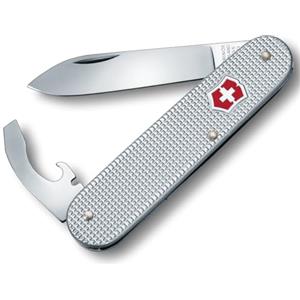 Victorinox Multiuso Bantam, Piccolo, 5 Funzioni, Made in Switzerland, Multi-strumento con Lama, Apriscatole, Cacciavite, Argento