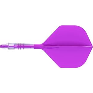 CUESOUL ROST T19 Asta per Freccette Integrata in Carbonio e Forma Standard di Volo, Set di 3