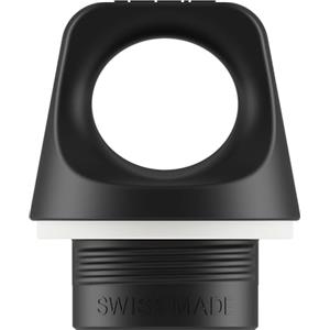 Sigg Screw Top Black (Misura Unica), Tappo di Ricambio Per Sigg Borraccia a Collo Stretto o con Adattatore Wmb, Tappo Ermetico Ideale per gli Spostamenti