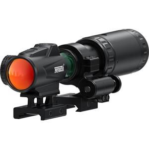 Feyachi V90 - Cannocchiale direzionale 2 MOA Red Dot Sight & M37 1,5-5 X Red Dot Lente d'ingrandimento con montaggio laterale per binari da 21 mm / 22 mm