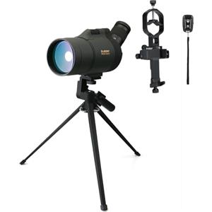 Svbony SV41 Mak Cannocchiale con adattatore universale per telefono SV214Pro, 25-75x70 Mak Telescope, BAK4 Prism FMC Optics, cannocchiale impermeabile con treppiede per osservazione degli uccelli