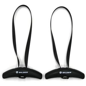 BILDER - Coppia di Maniglie Palestra, Utilizzabili con Barra per Trazioni e Bilanciere per Allenamento Braccia, Spalle e Addome, Impugnatura Ergonomica - Attrezzi Palestra Casa, Esercizi Home Gym