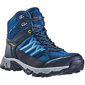 Black Crevice Scarpe da trekking da uomo I Scarpe da trekking high cut I Scarpe da escursione impermeabili I Pregiate scarpe sportive da outdoor I Scarpe imbottite donna con ammortizzazione