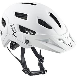 Black Crevice, Casco Unisex adulto, Bianco, S
