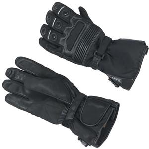 XPLORER Stelvio guanti moto neri poliestere e pelle di bovino tg. XXL