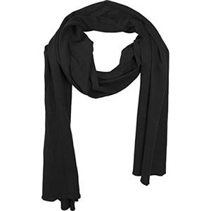 Build Your Brand Jersey Scarf, Sciarpa adulto unisex, Black, One Size