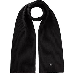 United Colors of Benetton Sciarpa 12PAUU00X, Nero, OS Uomo