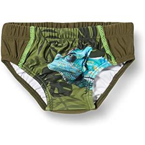 Playshoes Pantaloni Pannolini Con Protezione Uv, Costume da bagno costume da bagno Unisex - Bambini e ragazzi, Camaleonte, 74-80