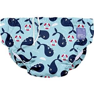 Bambino Mio, Costumino Contenitivo, A Prova di Perdite, Stiloso e Leggero, Covo Delle Balene, Piccolo (0-6 Mesi)