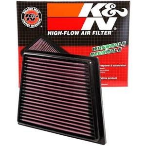K&N 33-2955 Filtri Aria Sostitutivi Auto, Lavabile e Riutilizzabile