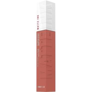 Maybelline New York Tinta Labbra a Lunga Durata, Effetto Matte e Colore Intenso, Tenuta fino a 16 Ore, No Transfer e Senza Sbavature, SuperStay Matte Ink, Tonalità: Seductress (65), 5 ml