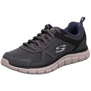Skechers Track Scloric, Sneaker, Uomo, Grigio Charcoal Black, 42 EU