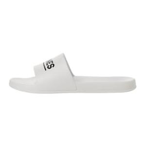 JACK & JONES Jfwollie Slider Ln Ciabatte da Bagno, da Uomo, Bianco, 45 EU, Bianco, 45 EU